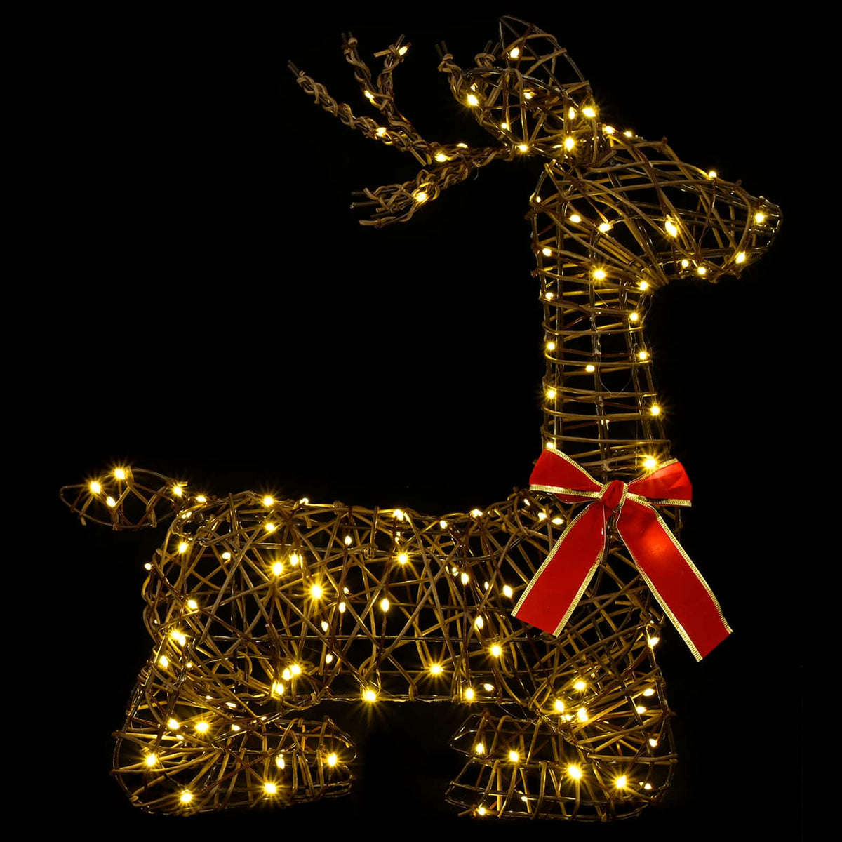 3D Kalėdų elnias LOVIISA 140 LED Šilta balta 55 x 22 x 63 cm