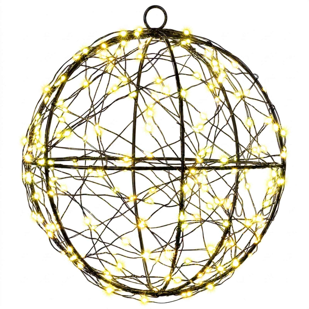 Kalėdų finialo šviesa 200 LED Šilta balta Skersmuo 20 x 22 cm