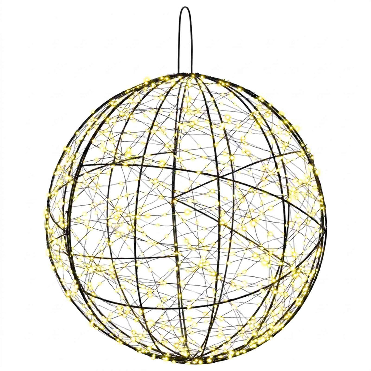 Kalėdų finialo šviesa 950 LED Šilta balta Skersmuo 60 x 63 cm