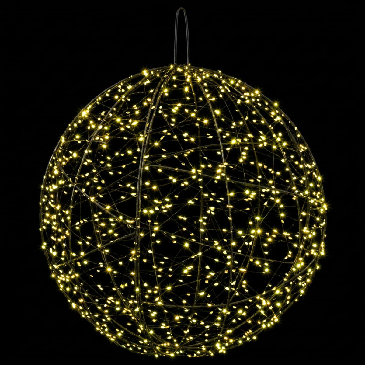 Kalėdų finialo šviesa 950 LED Šilta balta Skersmuo 60 x 63 cm