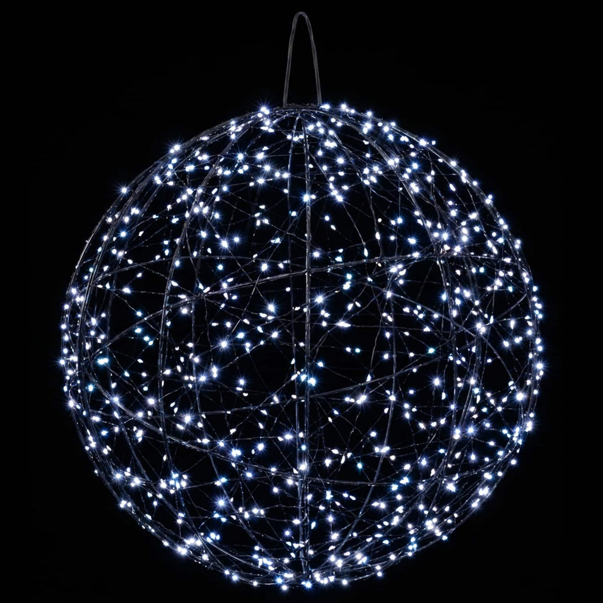 Kalėdų finialo šviesa 750 LED Šalta balta Skersmuo 50 x 52 cm