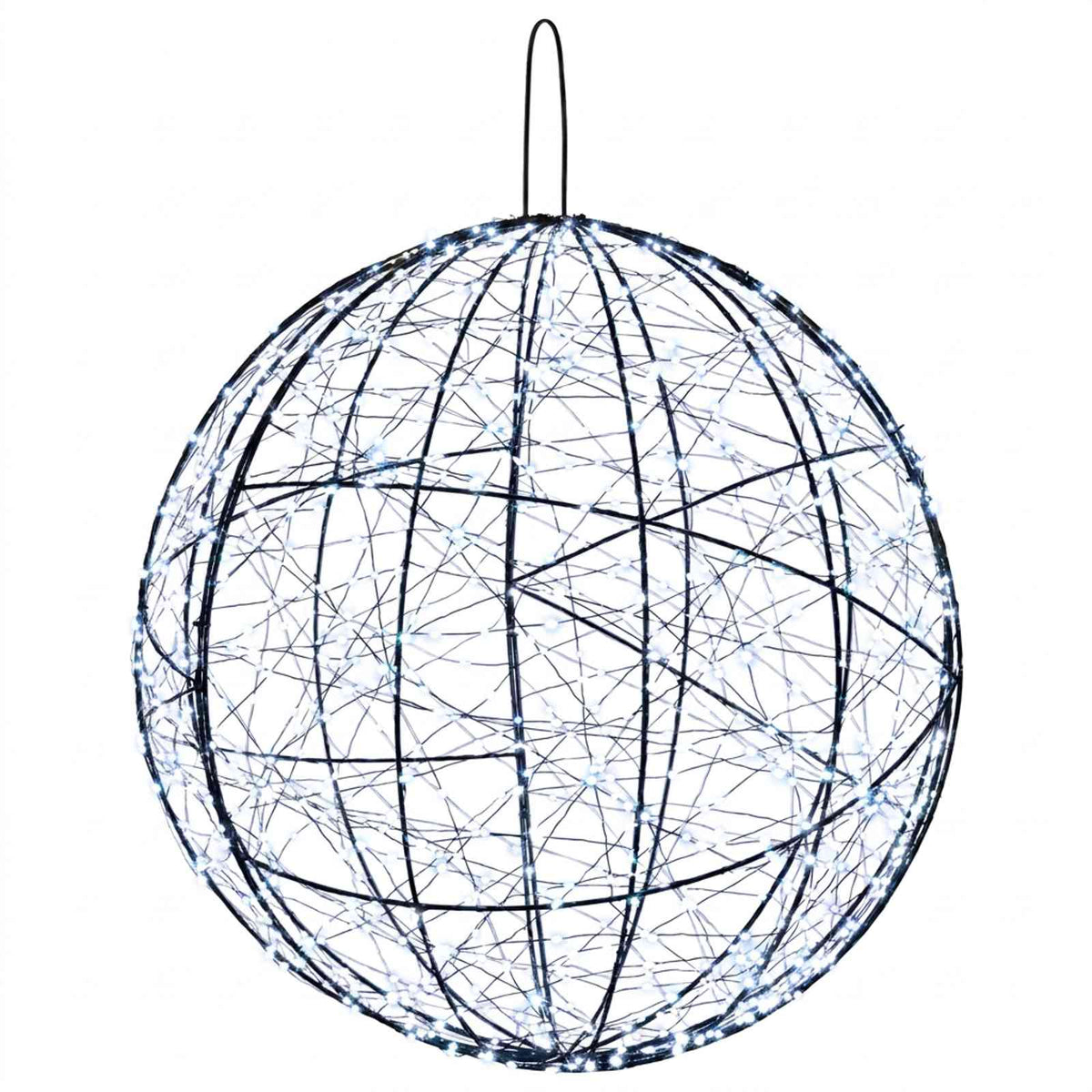 Kalėdų finialo šviesa 950 LED Šalta balta Skersmuo 60 x 63 cm