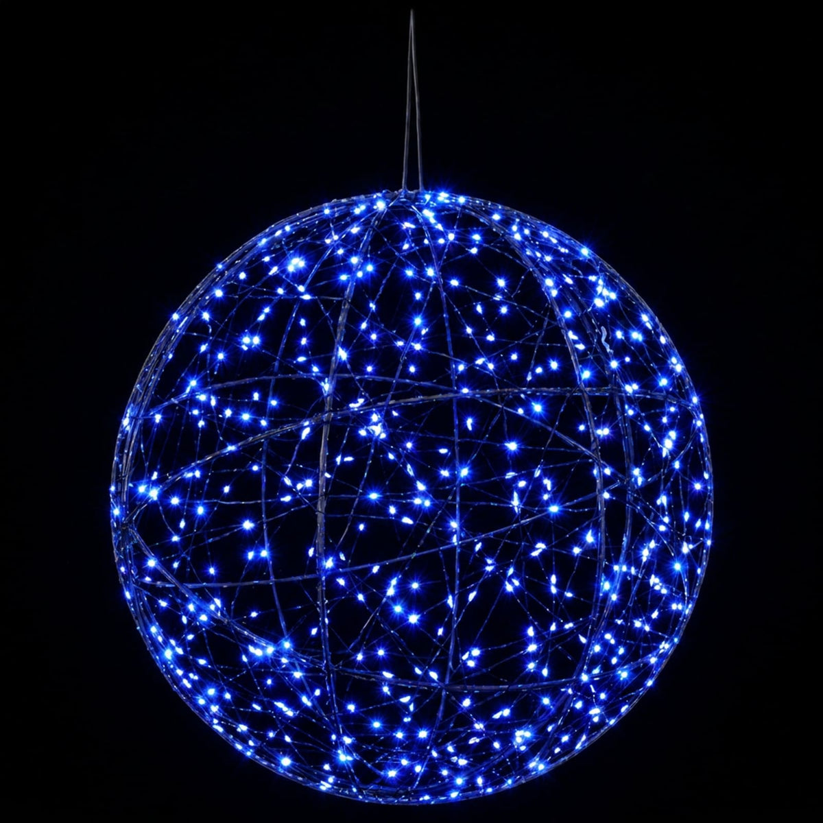 Kalėdų finialo šviesa 500 LED Mėlyna Skersmuo 40 x 42 cm