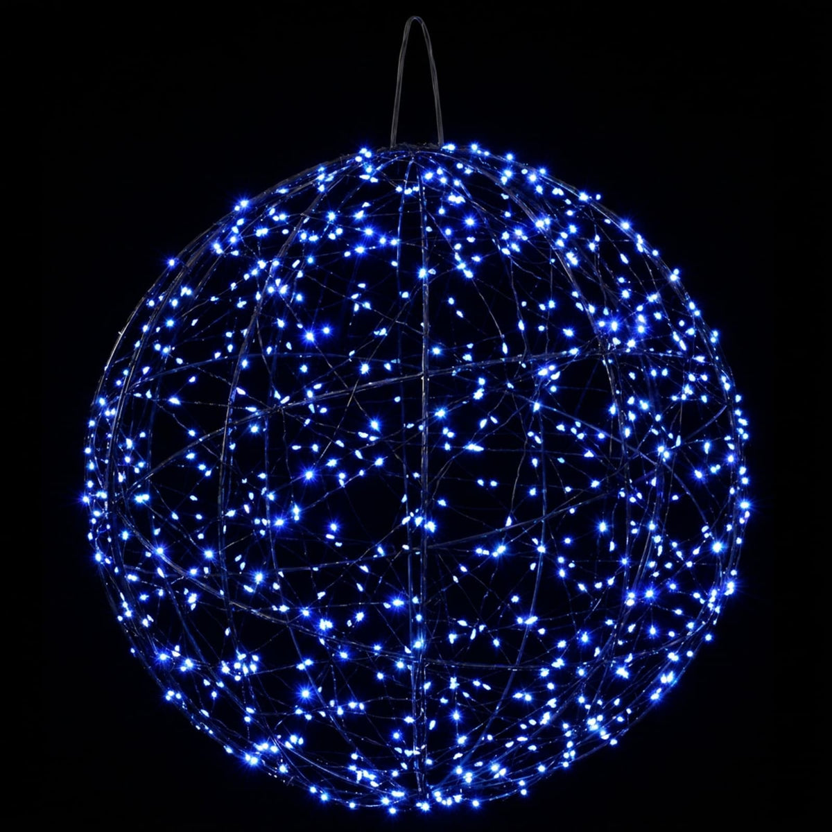 Kalėdų finialo šviesa 750 LED Mėlyna Skersmuo 50 x 52 cm