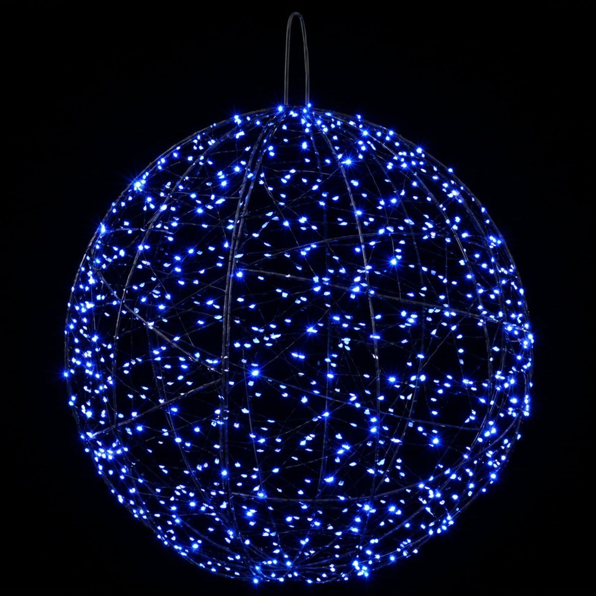 Kalėdų finialo šviesa 950 LED Mėlyna Skersmuo 60 x 63 cm