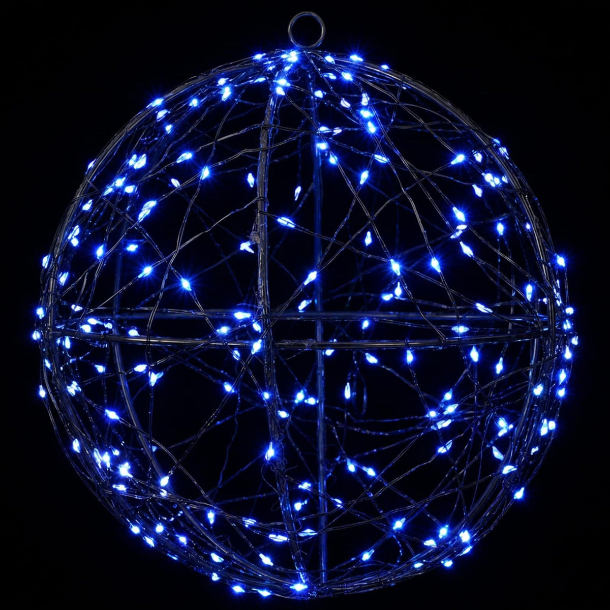 Kalėdų finialo šviesa 2 vnt. 400 LED Mėlyna Skersmuo 20 x 22 cm