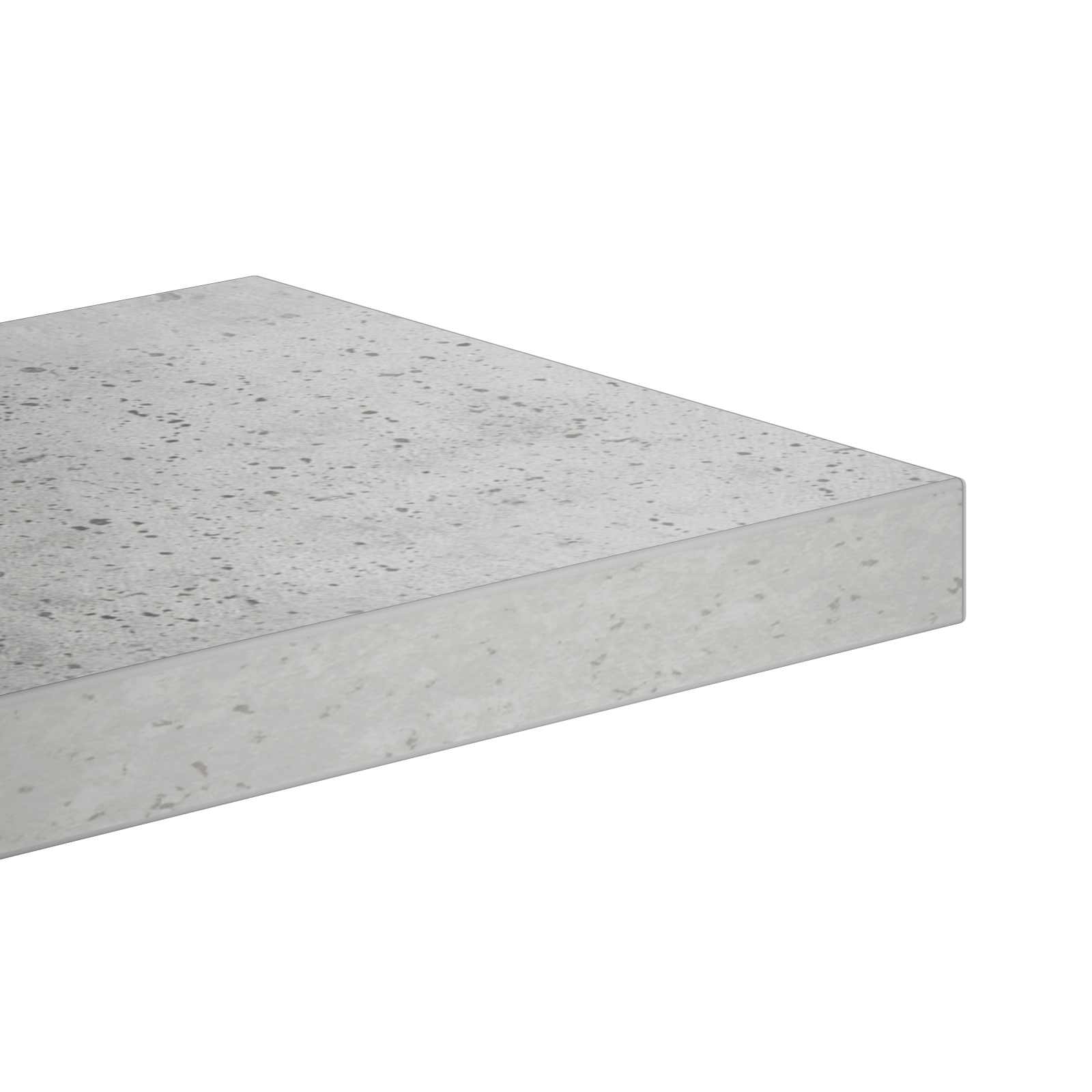 Sieninė lentyna Betono pilka 61 x 13,5 x 105 cm