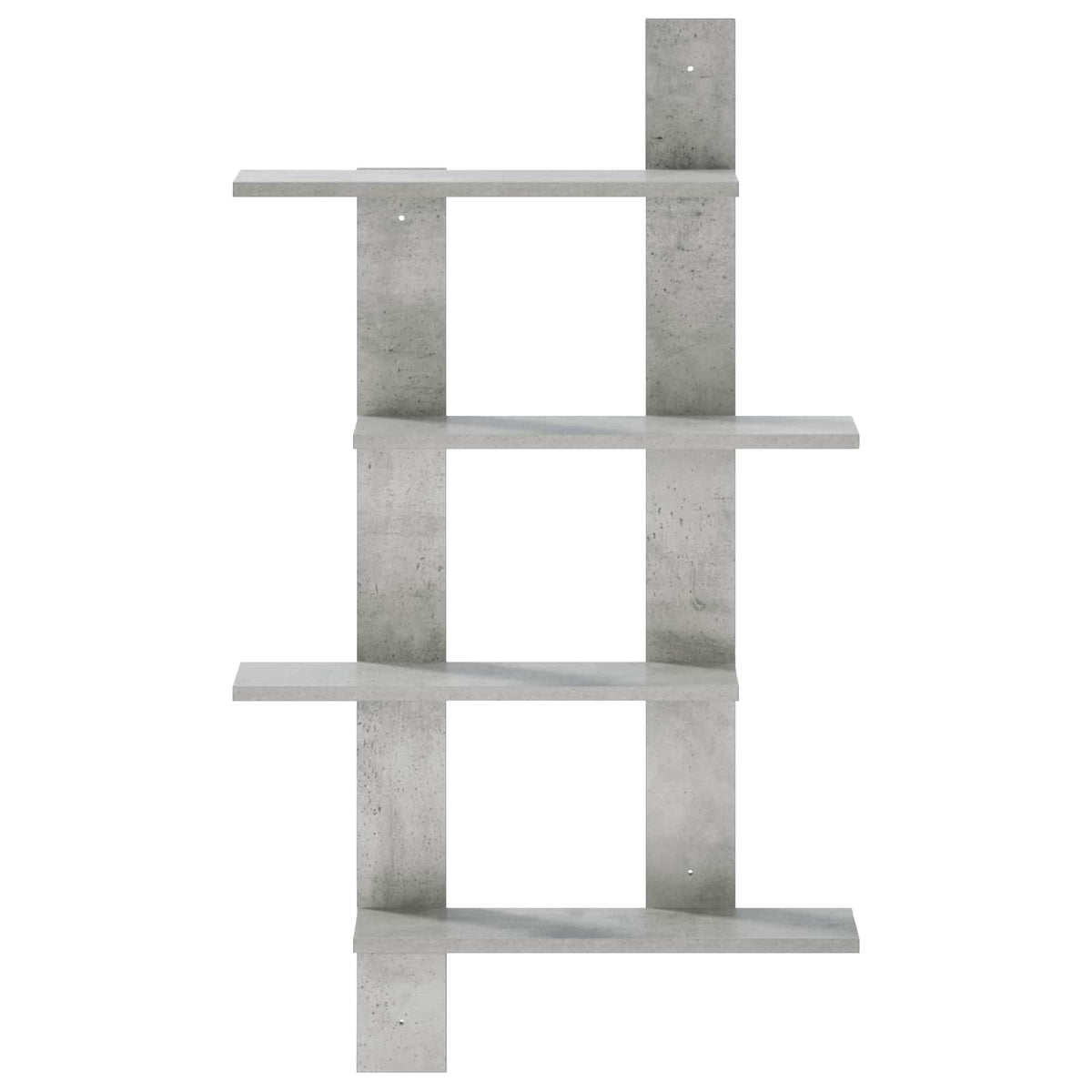 Sieninė lentyna Betono pilka 61 x 13,5 x 105 cm