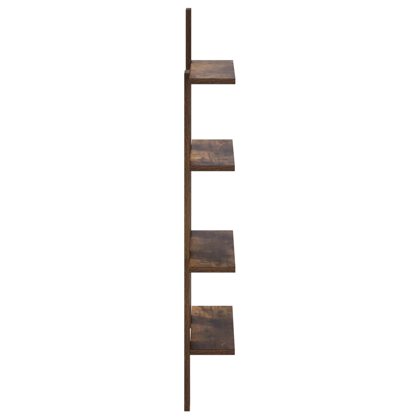 Sieninė lentyna Dūminio ąžuolo 61 x 13,5 x 105 cm