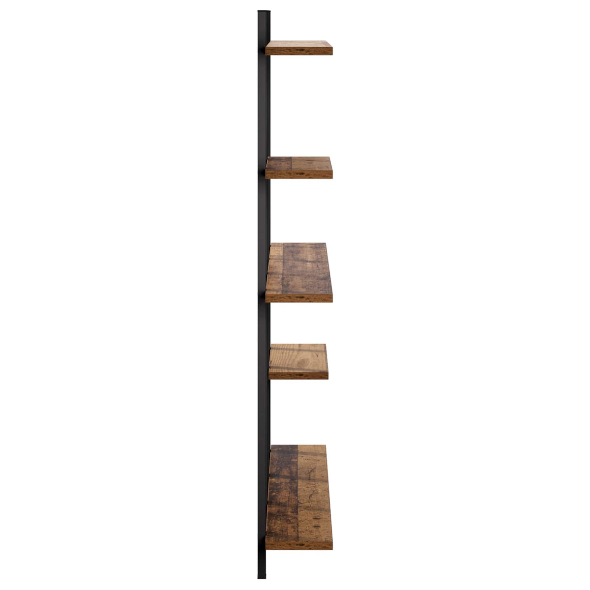 Sieninė lentyna Sendintos medienos 102 x 13.5 x 102.5 cm