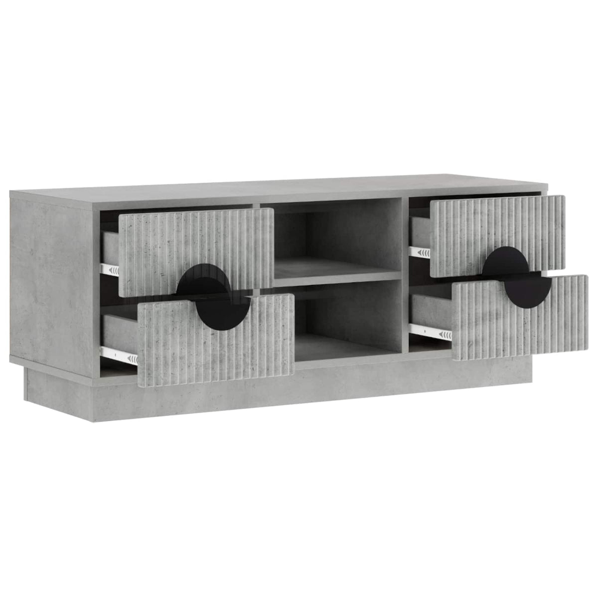 Televizoriaus spintelė VENRAY 101 x 36,5 x 40 cm Betono pilka