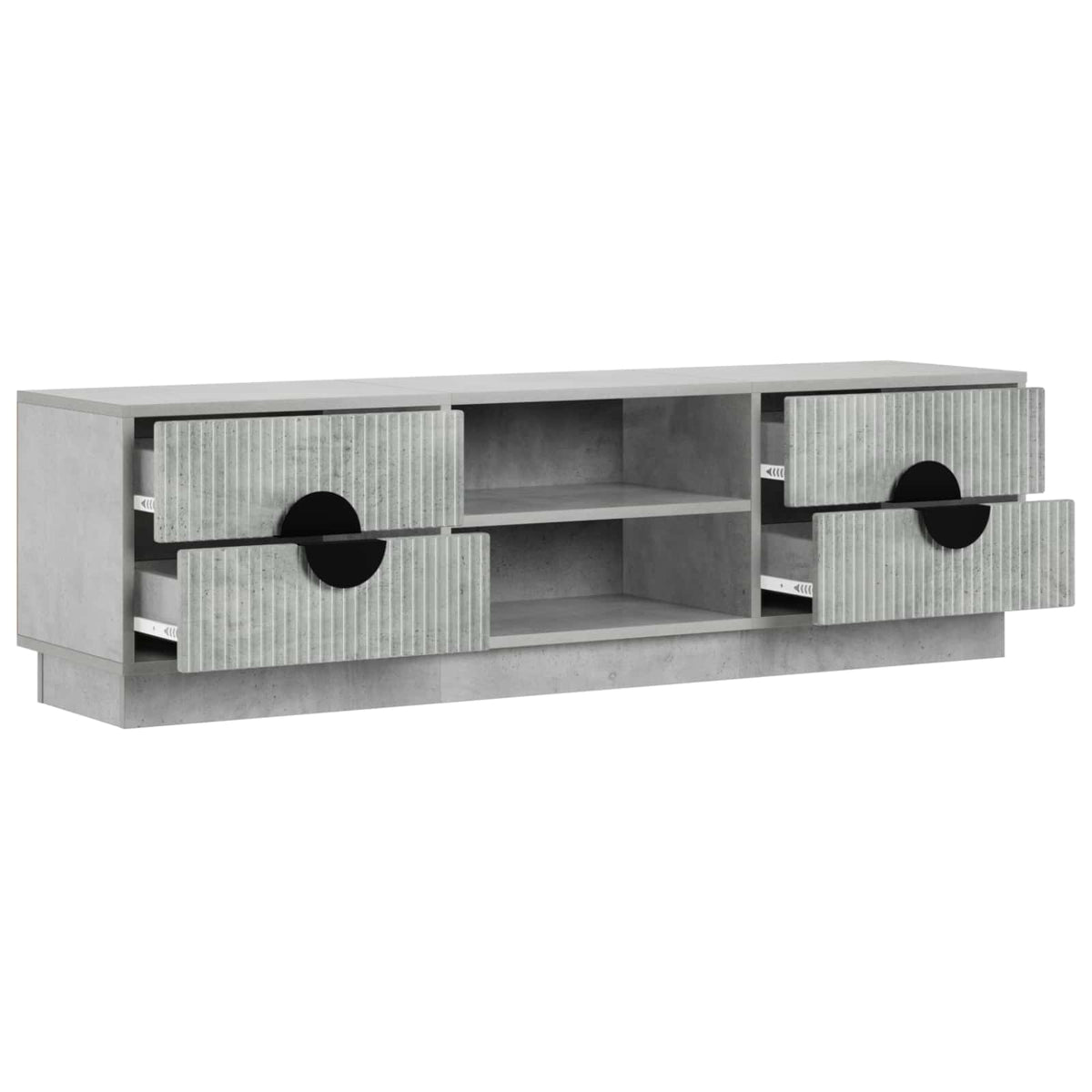 Televizoriaus spintelė VENRAY 137,5 x 33 x 40 cm Betono pilka