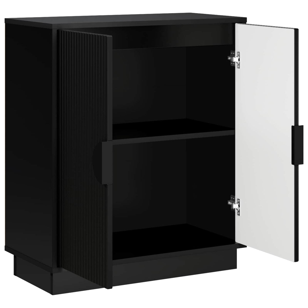 Kabalas VENRAY Juoda 66 x 33 x 77,5 cm Apdirbta mediena