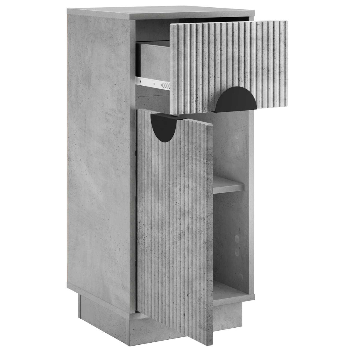 Kabalas VENRAY Betono pilka 35 x 33 x 77,5 cm Apdirbta mediena
