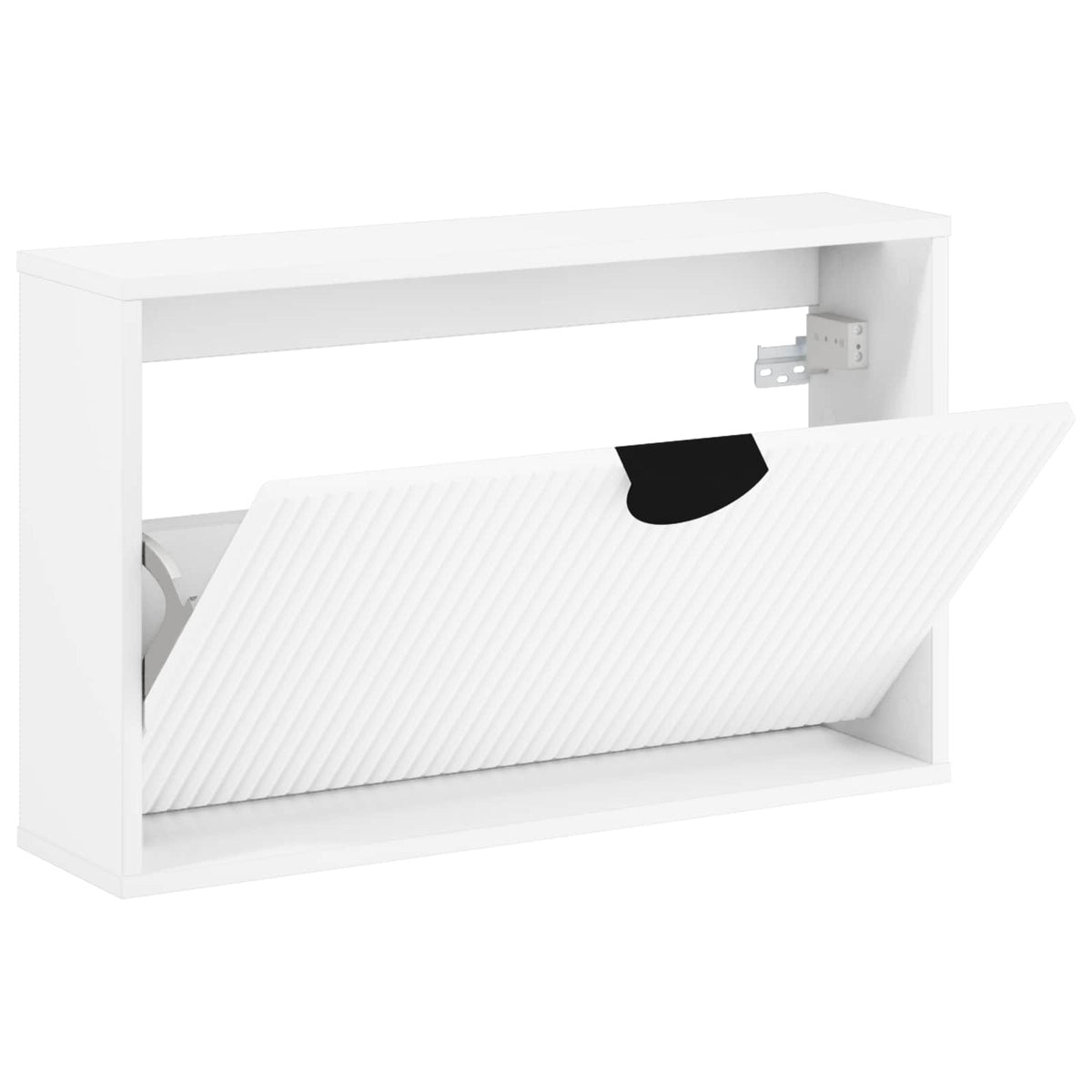 Batu skrynia VENRAY 70 x 17 x 43 cm Apdirbta mediena Balta