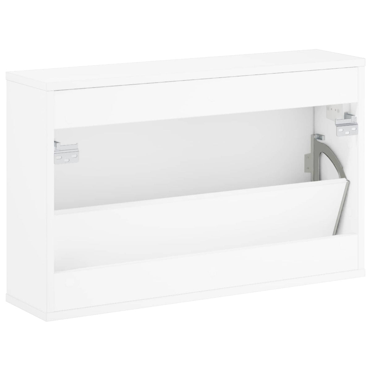 Batu skrynia VENRAY 70 x 17 x 43 cm Apdirbta mediena Balta