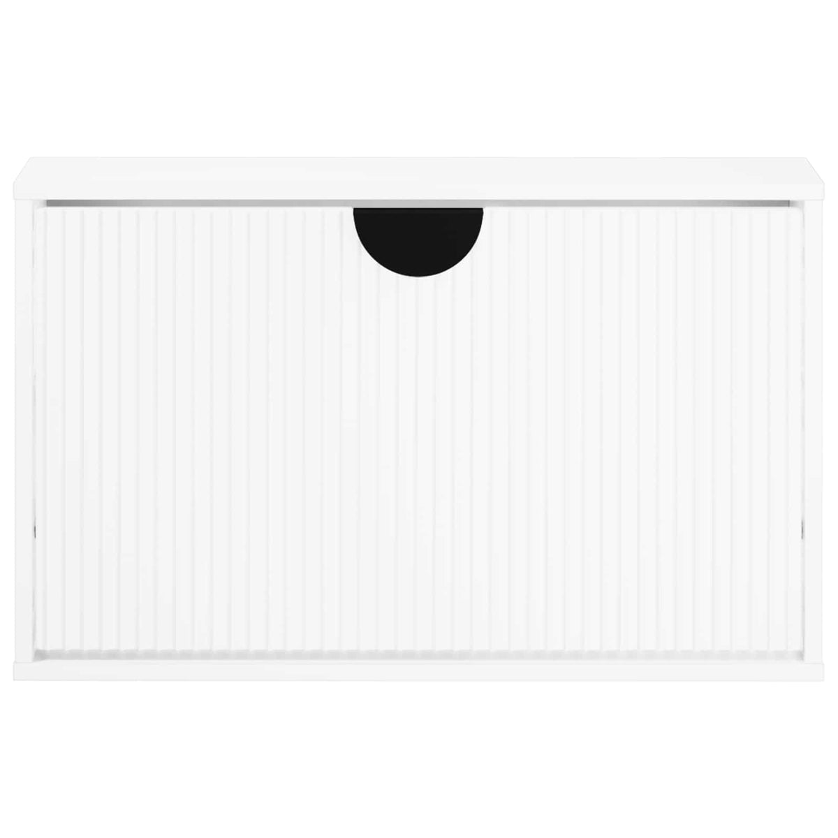Batu skrynia VENRAY 70 x 17 x 43 cm Apdirbta mediena Balta