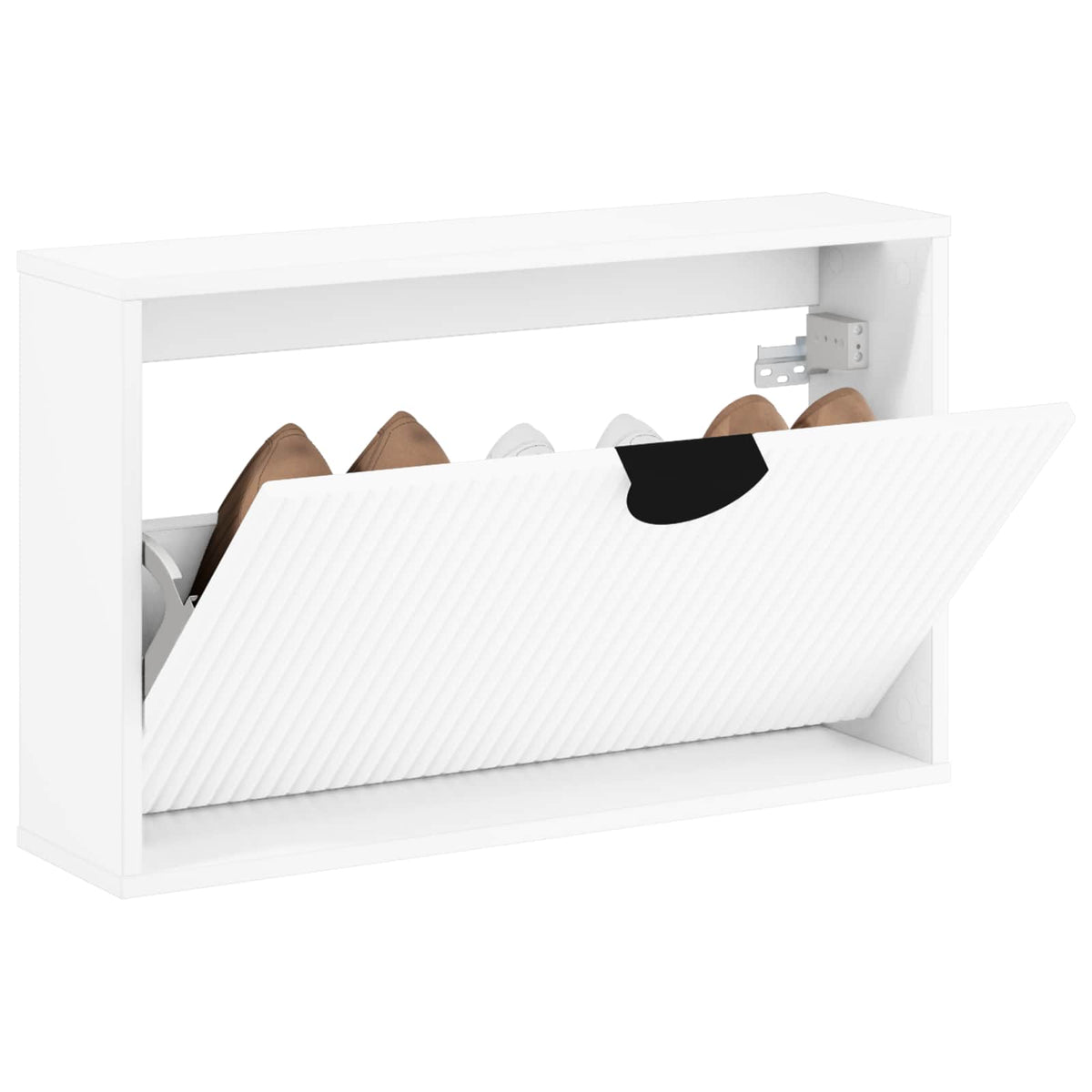 Batu skrynia VENRAY 70 x 17 x 43 cm Apdirbta mediena Balta