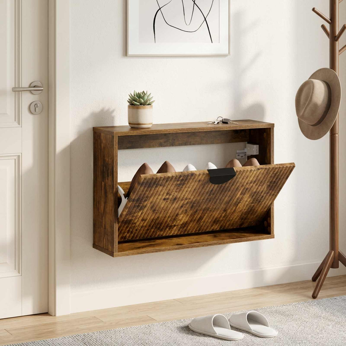Batu skrynia VENRAY 70 x 17 x 43 cm Apdirbta mediena
