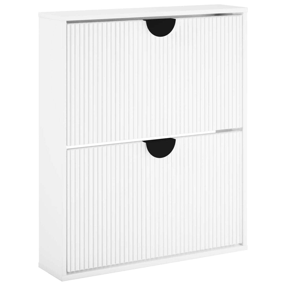 Batu skrynia VENRAY 70 x 17 x 82 cm Apdirbta mediena Balta