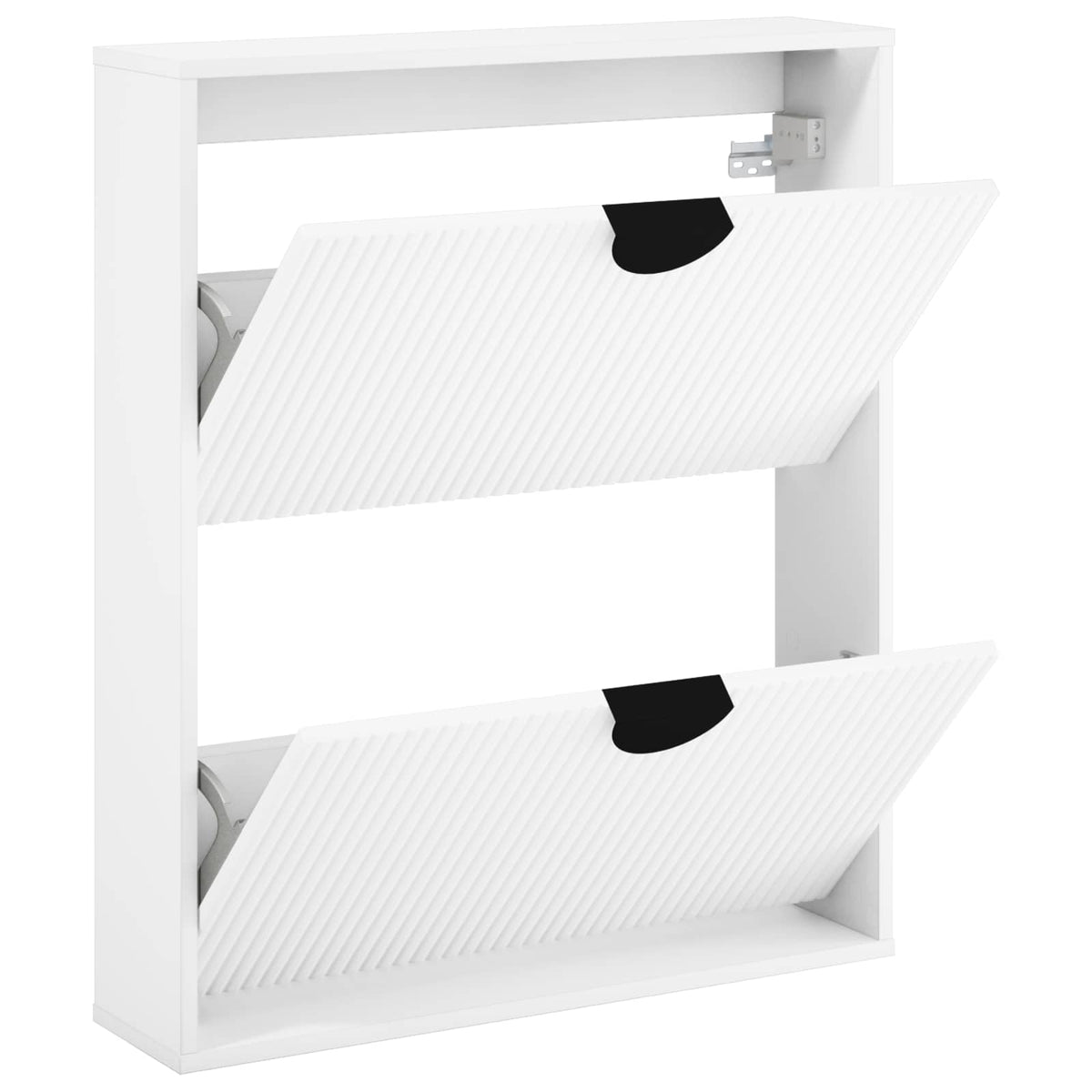 Batu skrynia VENRAY 70 x 17 x 82 cm Apdirbta mediena Balta