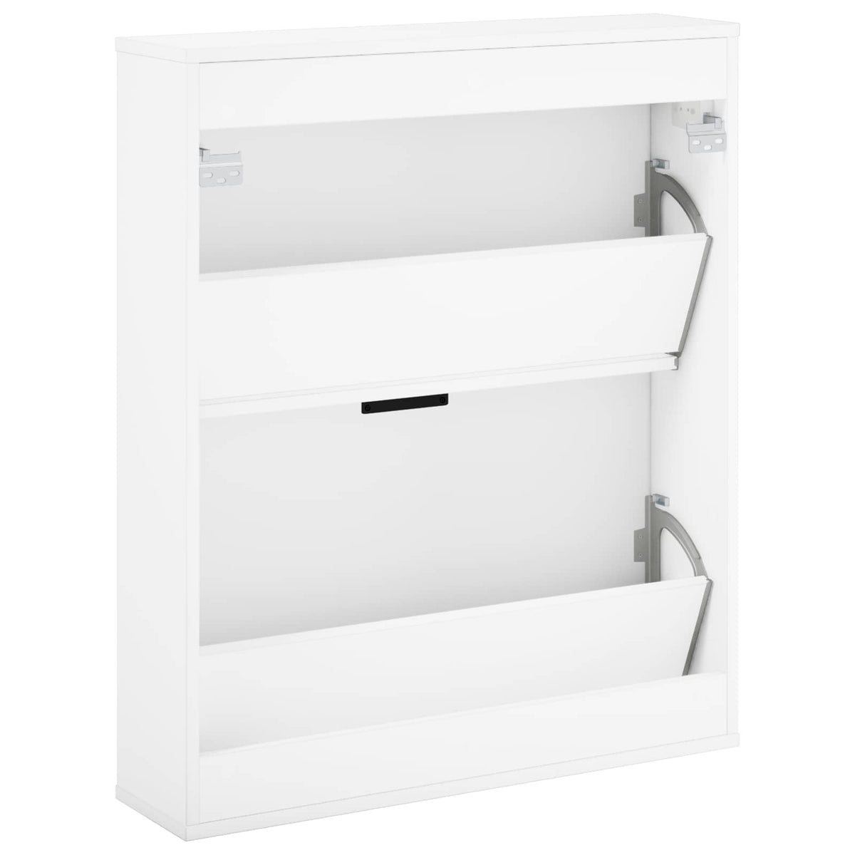Batu skrynia VENRAY 70 x 17 x 82 cm Apdirbta mediena Balta