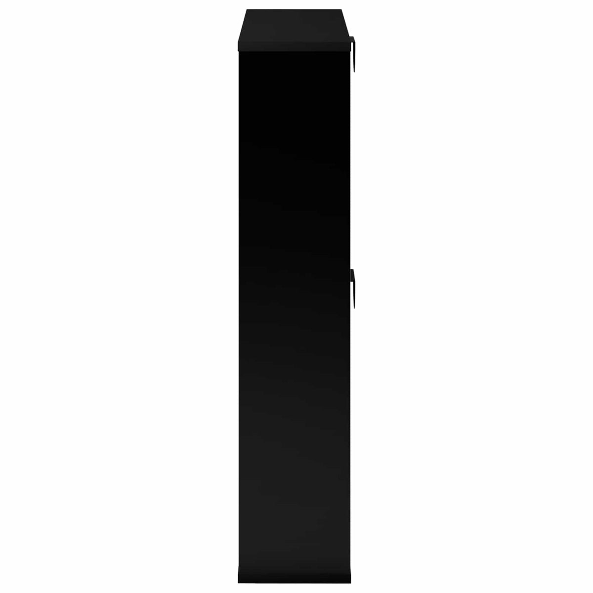Batu skrynia VENRAY 70 x 17 x 82 cm Apdirbta mediena Juoda