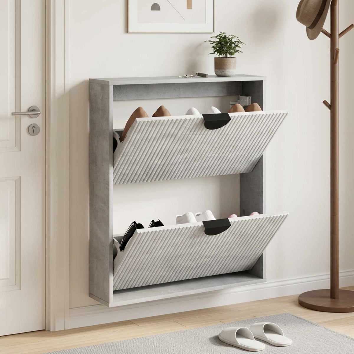 Batu skrynia VENRAY 70 x 17 x 82 cm Apdirbta mediena