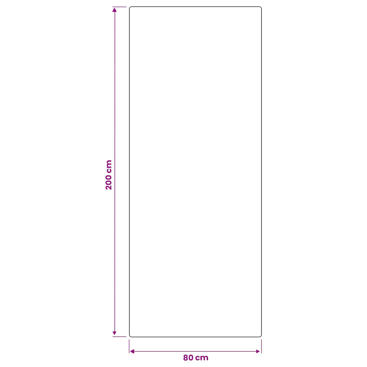 Kilimas IZA Smėlio 80 x 200 cm 100% poliesteris Žemo plauko