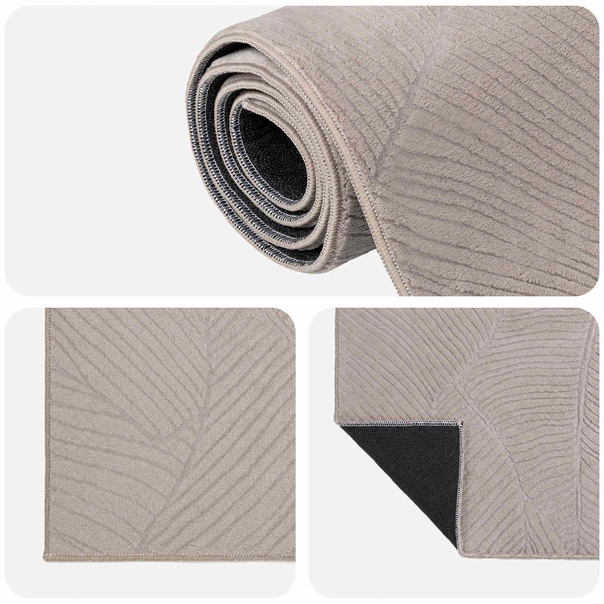 Kilimas IZA Smėlio 200 x 280 cm 100% poliesteris Žemo plauko