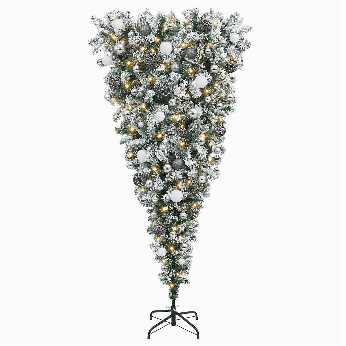 Dirbtinė kalėdinė eglutė su rutuliuku 210 cm 300 LED