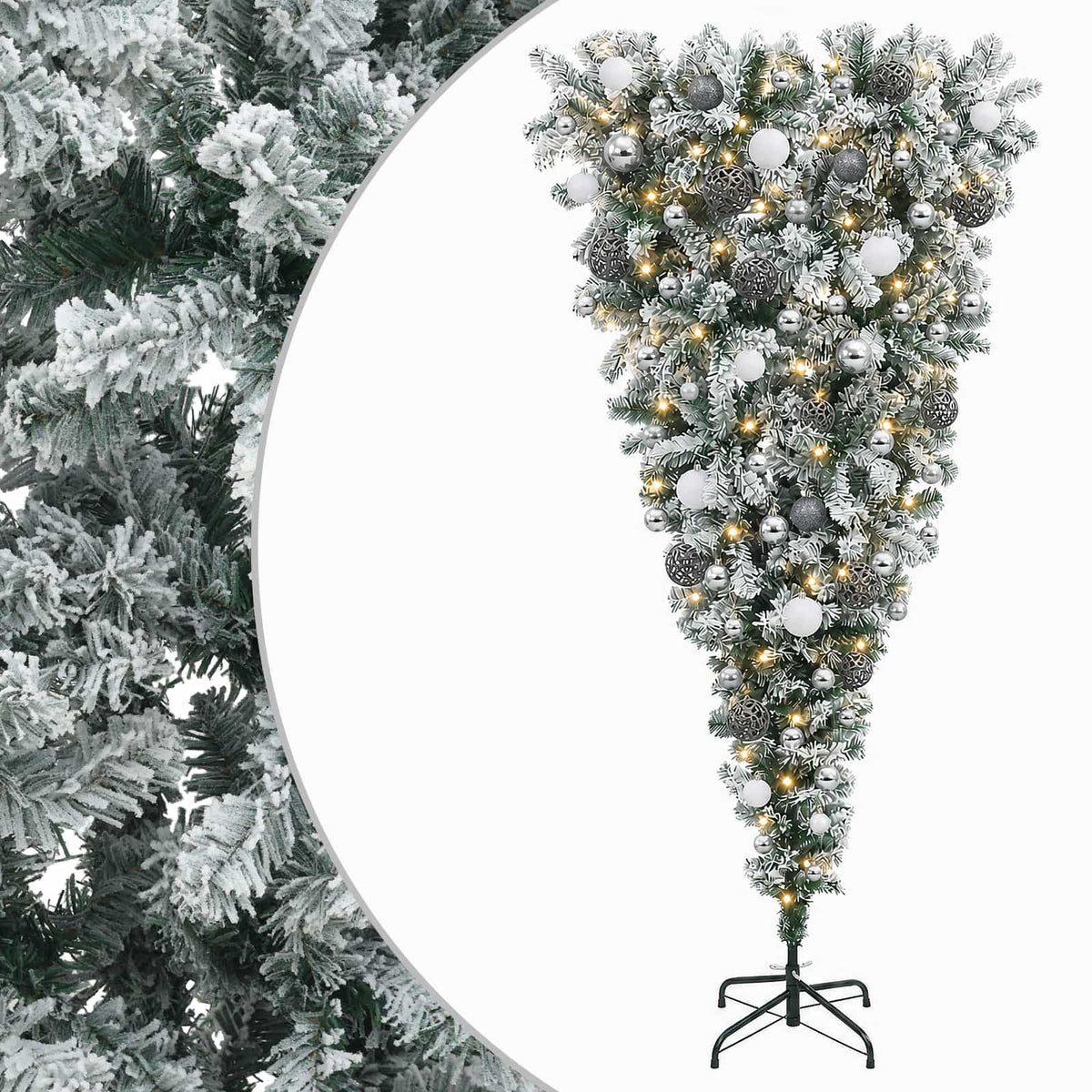 Dirbtinė kalėdinė eglutė su rutuliuku 240 cm 300 LED