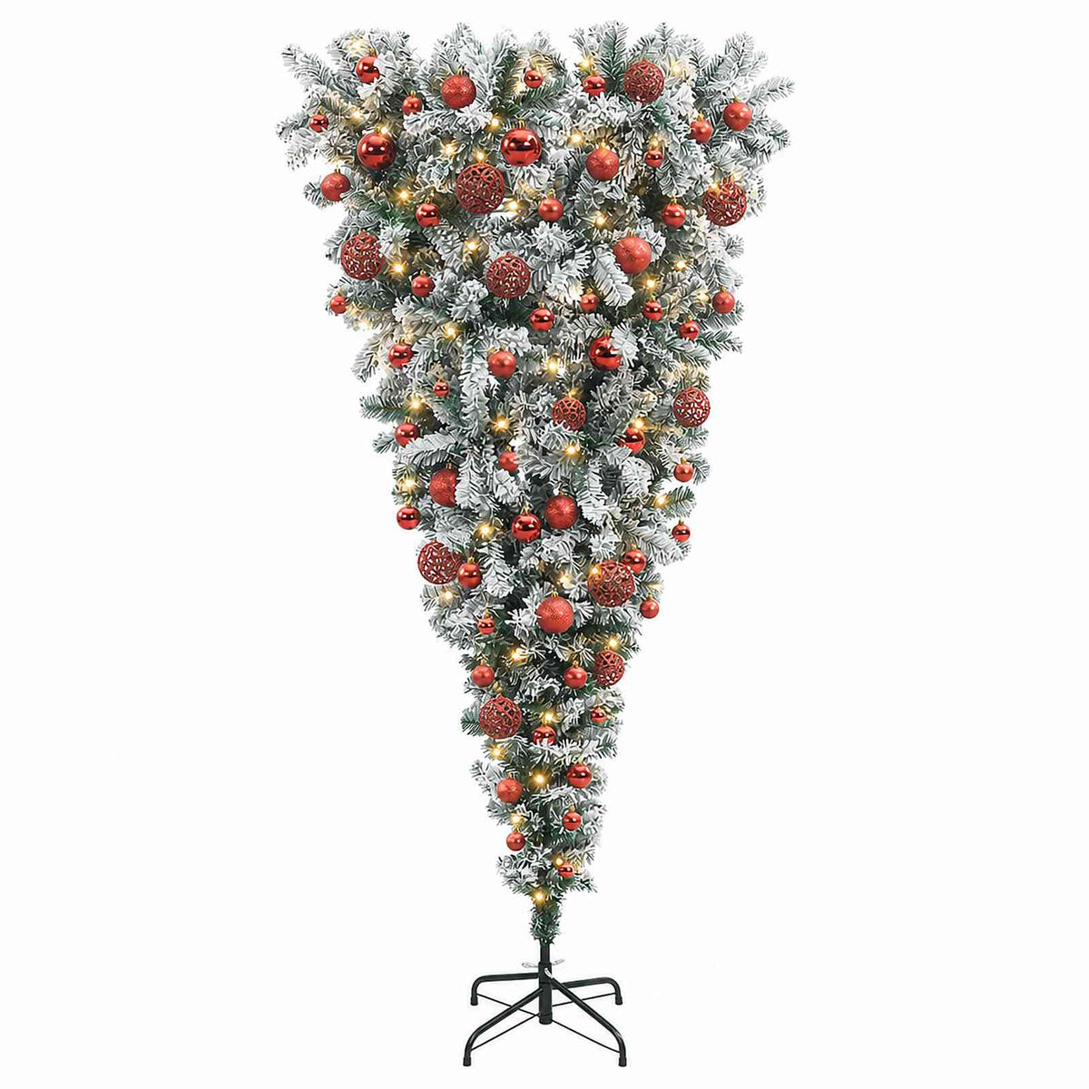 Dirbtinė kalėdinė eglutė su rutuliuku 210 cm 300 LED