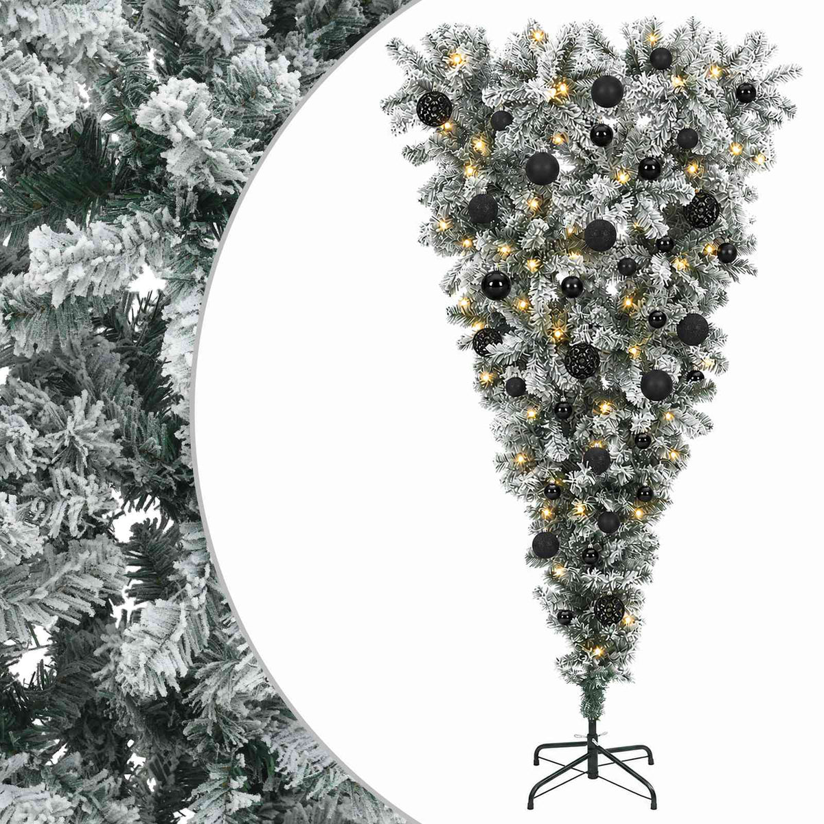 Dirbtinė kalėdinė eglutė su rutuliuku 120 cm 150 LED