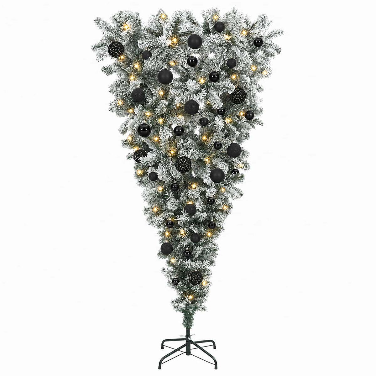 Dirbtinė kalėdinė eglutė su rutuliuku 120 cm 150 LED