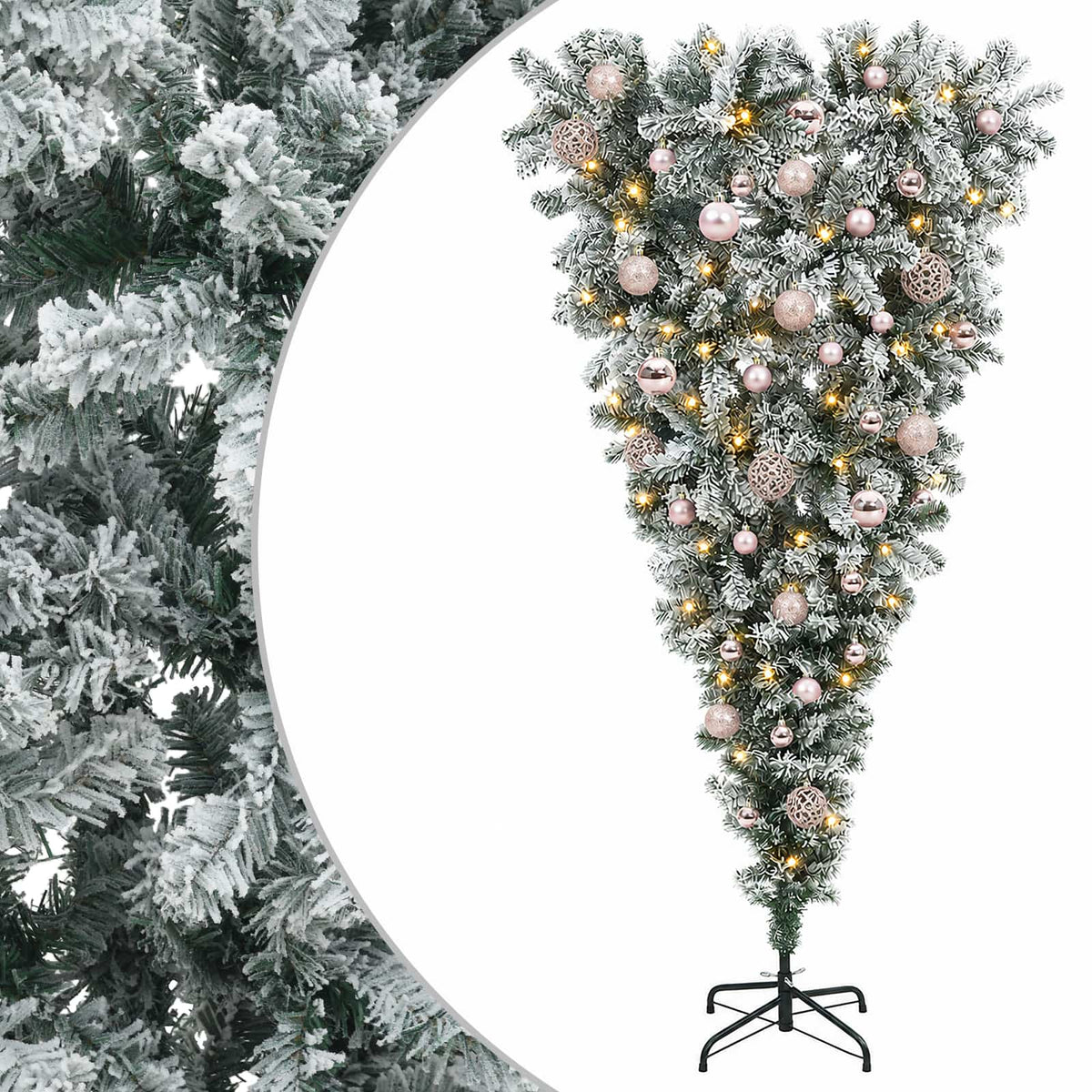Dirbtinė kalėdinė eglutė su rutuliuku 120 cm 150 LED