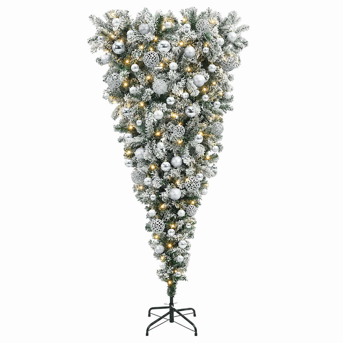 Dirbtinė kalėdinė eglutė su rutuliuku 240 cm 300 LED