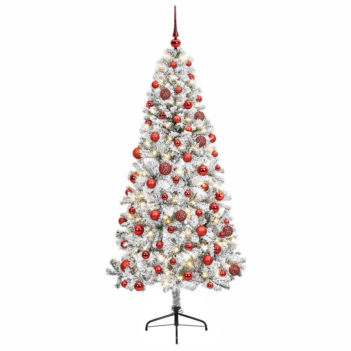 Dirbtinė kalėdinė eglutė su rutuliuku 180 cm 300 LED