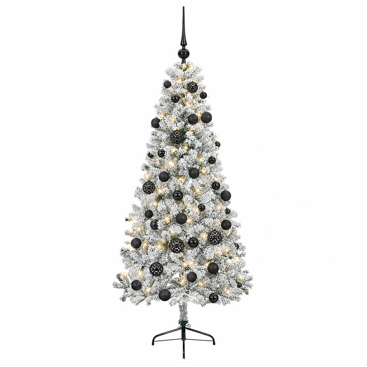 Dirbtinė kalėdinė eglutė su rutuliuku 120 cm 150 LED