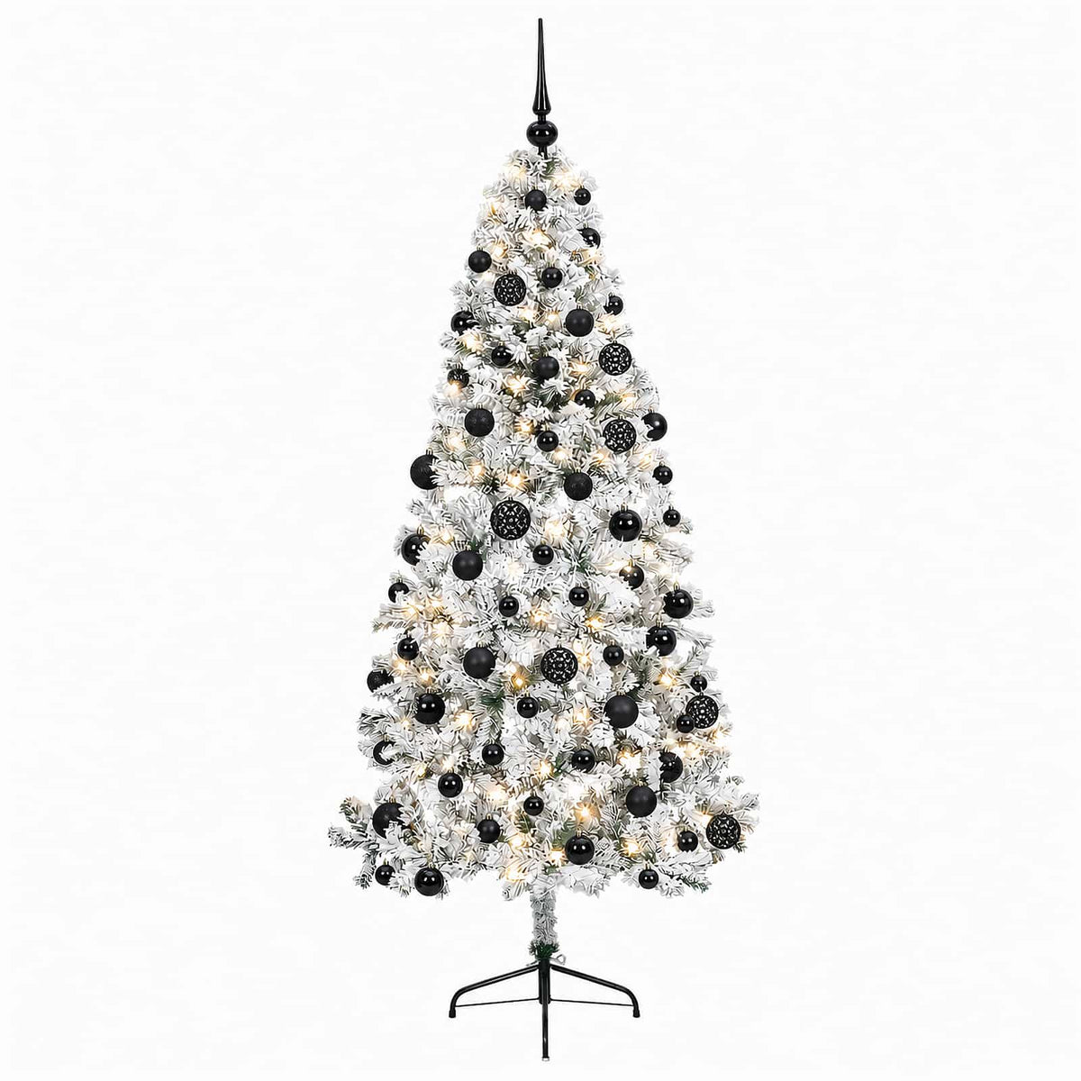 Dirbtinė kalėdinė eglutė su rutuliuku 210 cm 300 LED