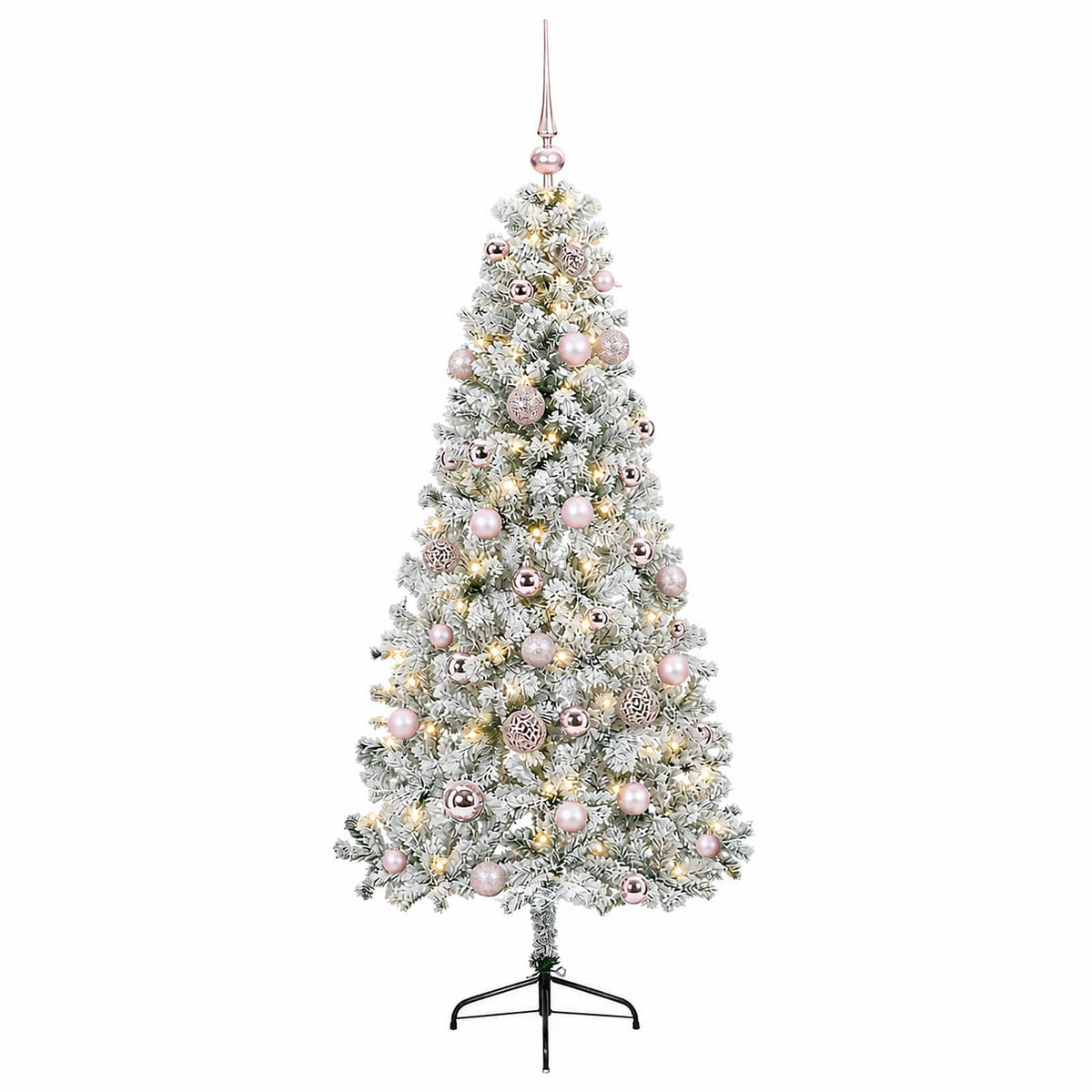 Dirbtinė kalėdinė eglutė su rutuliuku 150 cm 150 LED