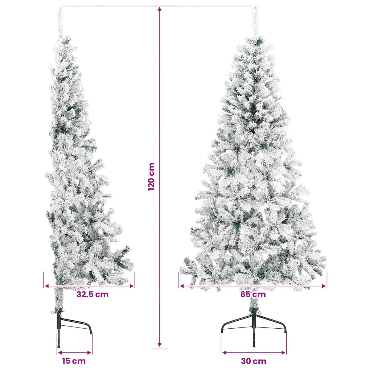 Dirbtinė kalėdinė eglutė su rutuliuku 120 cm 150 LED