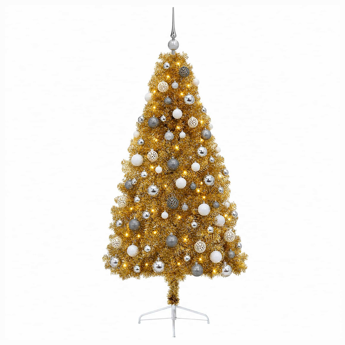 Dirbtinė kalėdinė eglutė su rutuliuku 180 cm 300 LED
