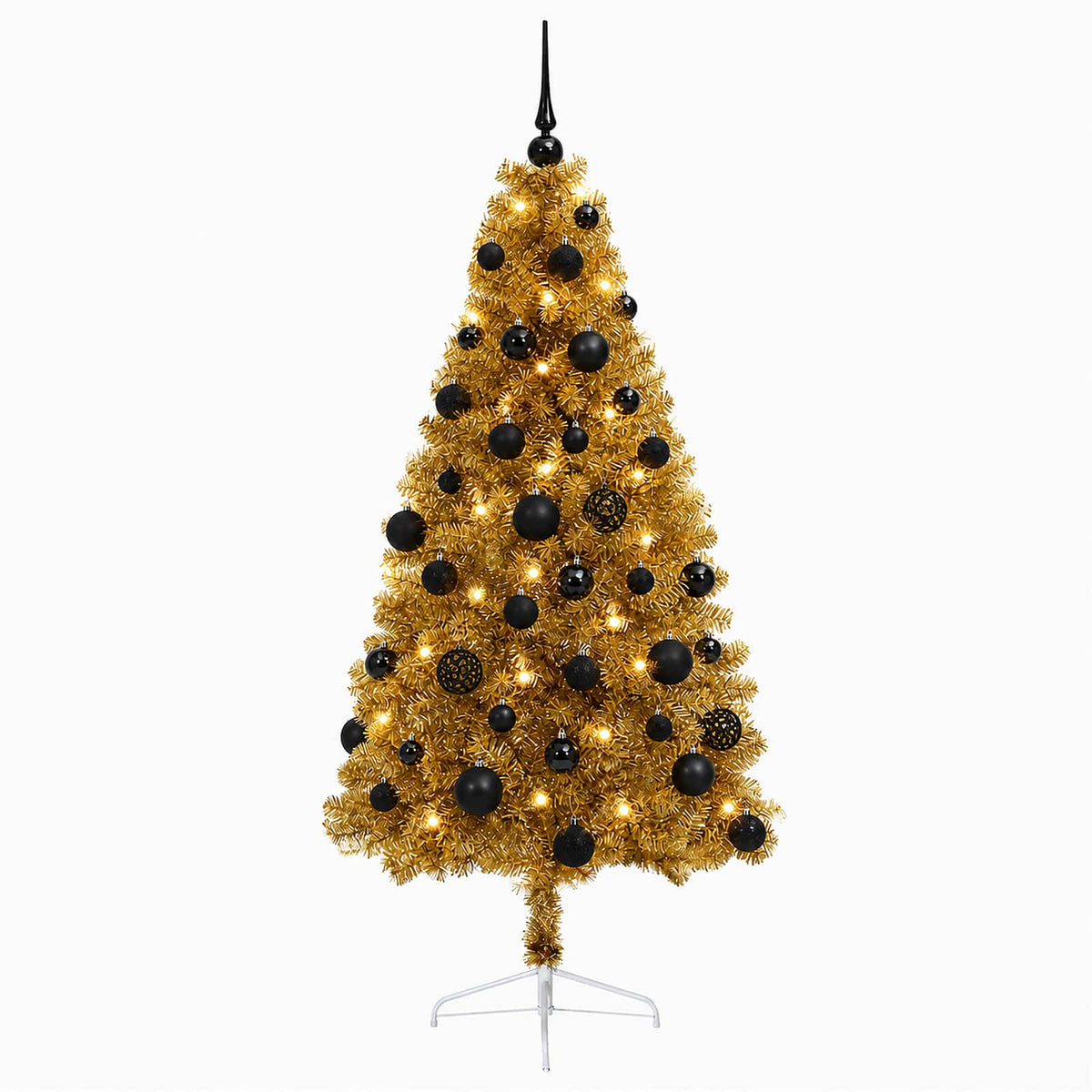 Dirbtinė kalėdinė eglutė su rutuliuku 150 cm 150 LED