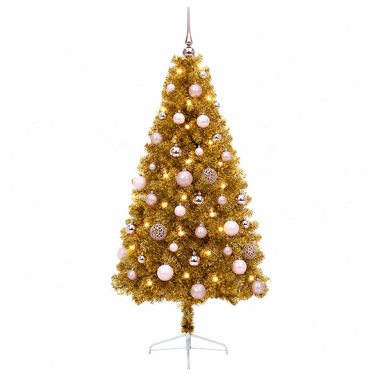 Dirbtinė kalėdinė eglutė su rutuliuku 150 cm 150 LED