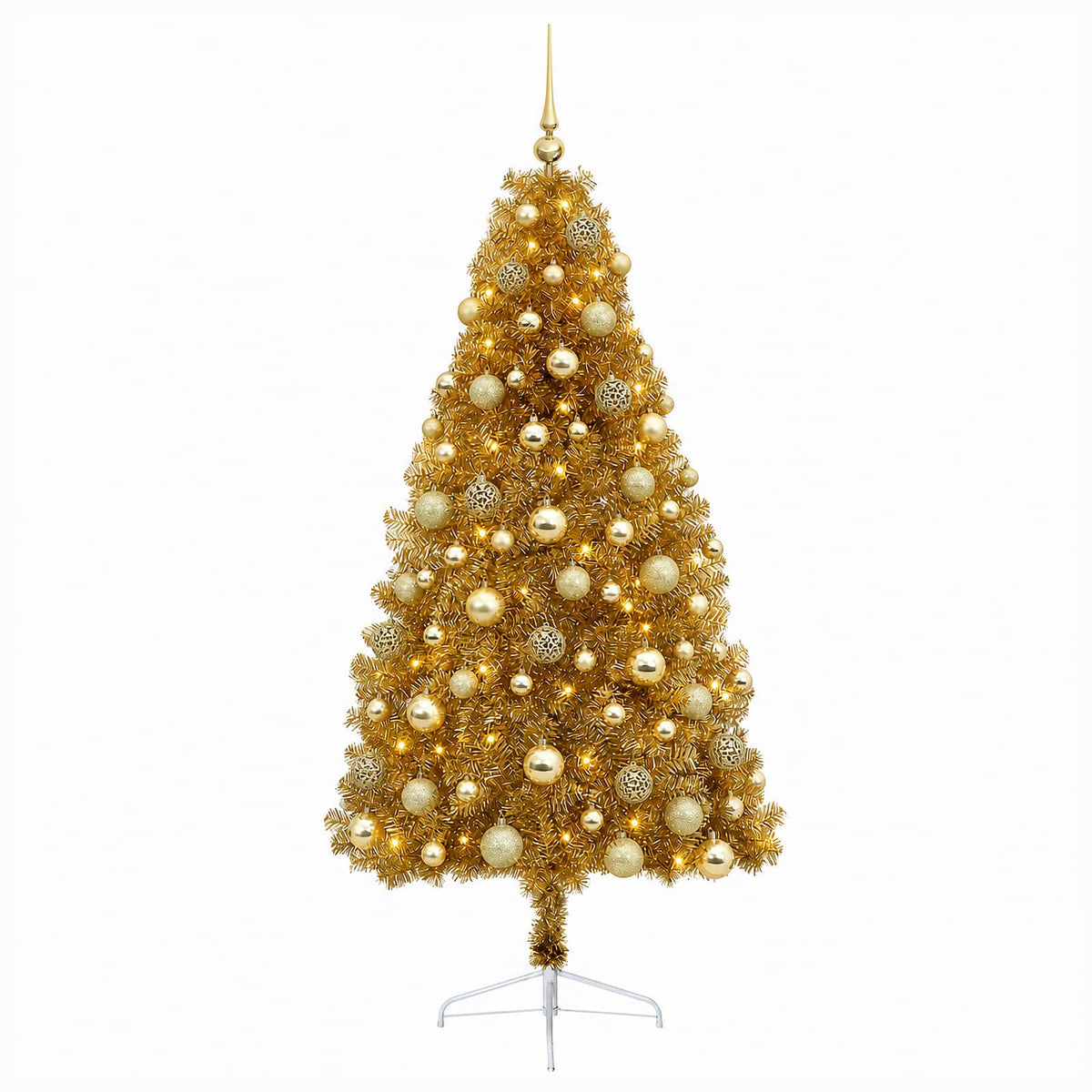 Dirbtinė kalėdinė eglutė su rutuliuku 210 cm 300 LED