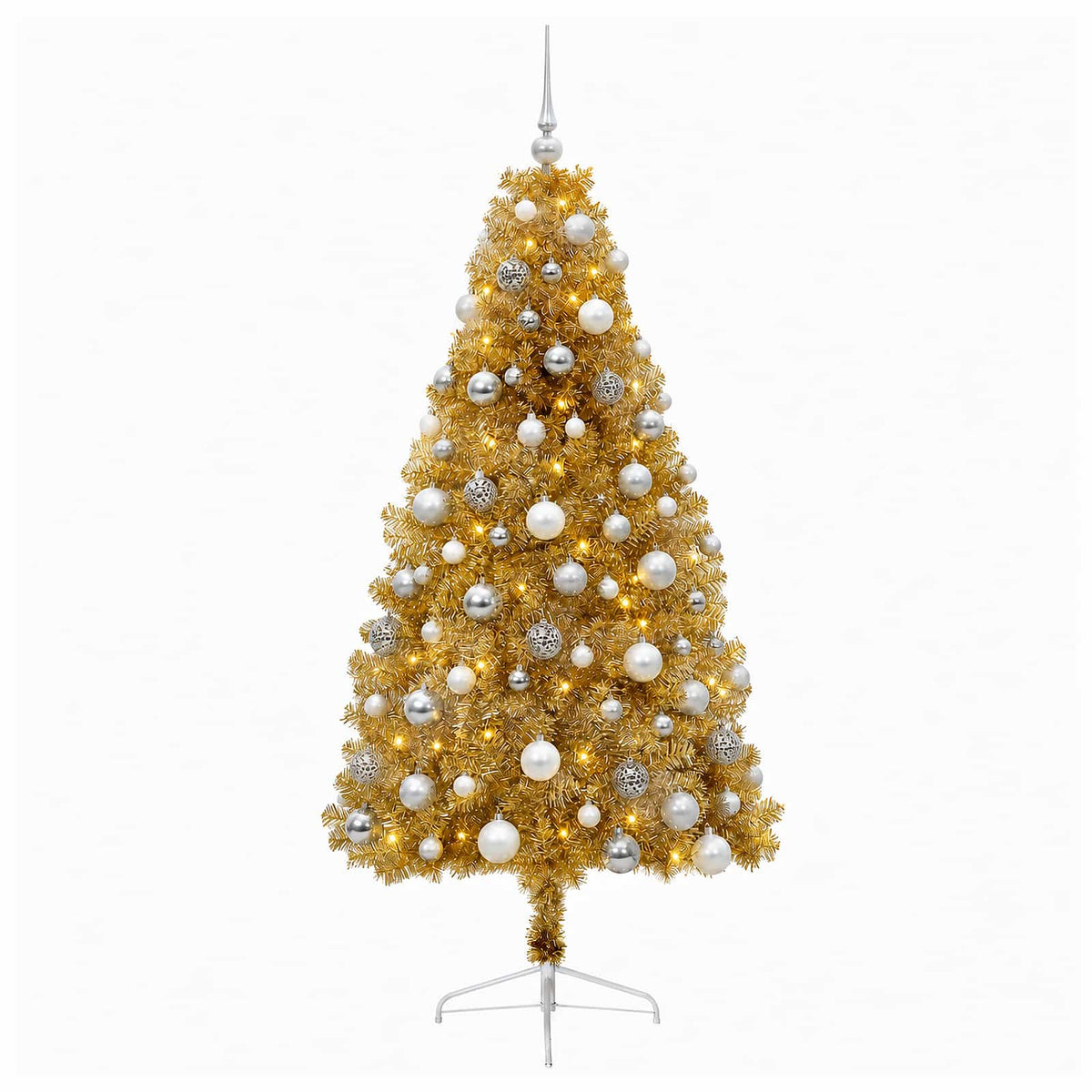 Dirbtinė kalėdinė eglutė su rutuliuku 180 cm 300 LED