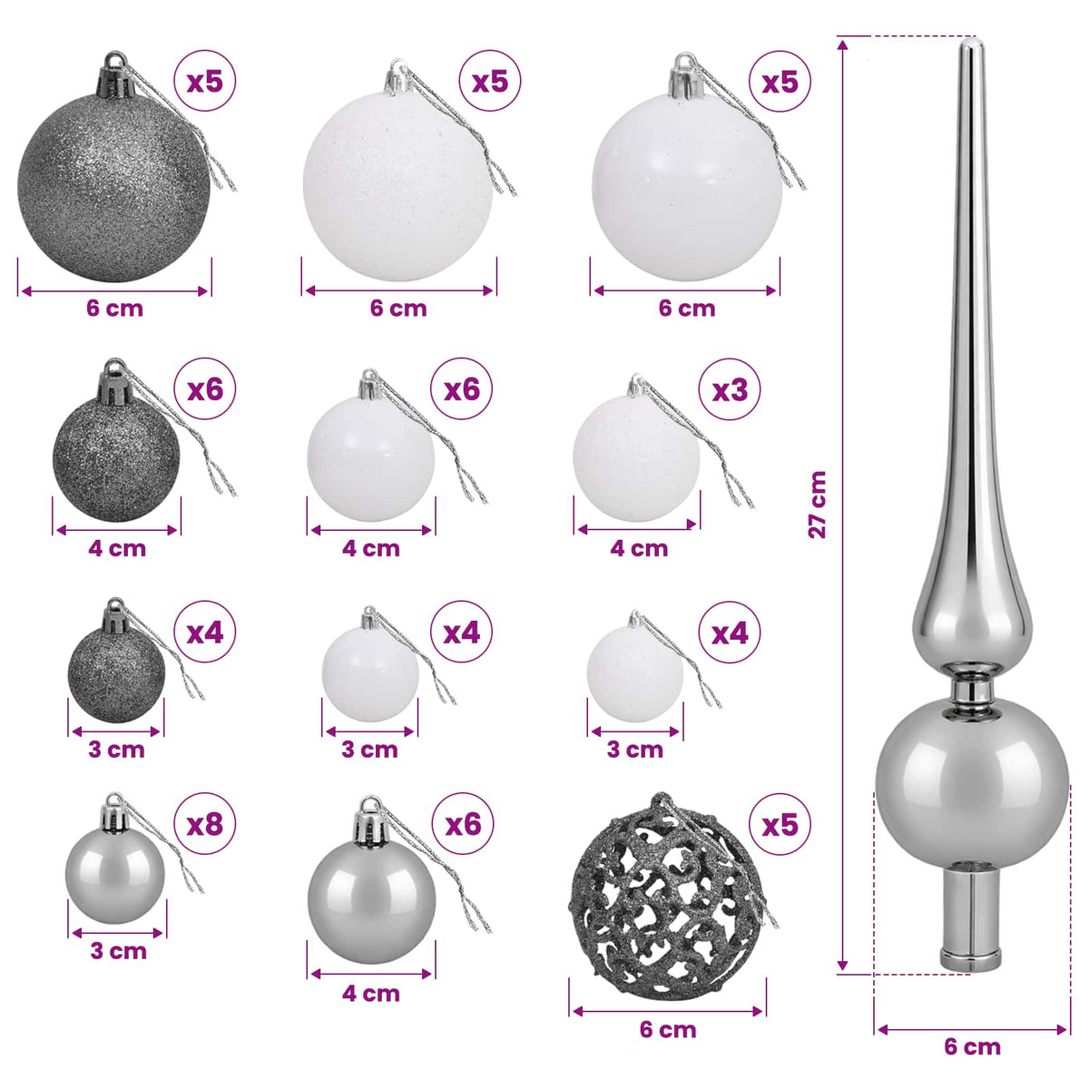 Dirbtinė kalėdinė eglutė su rutuliuku 120 cm 150 LED