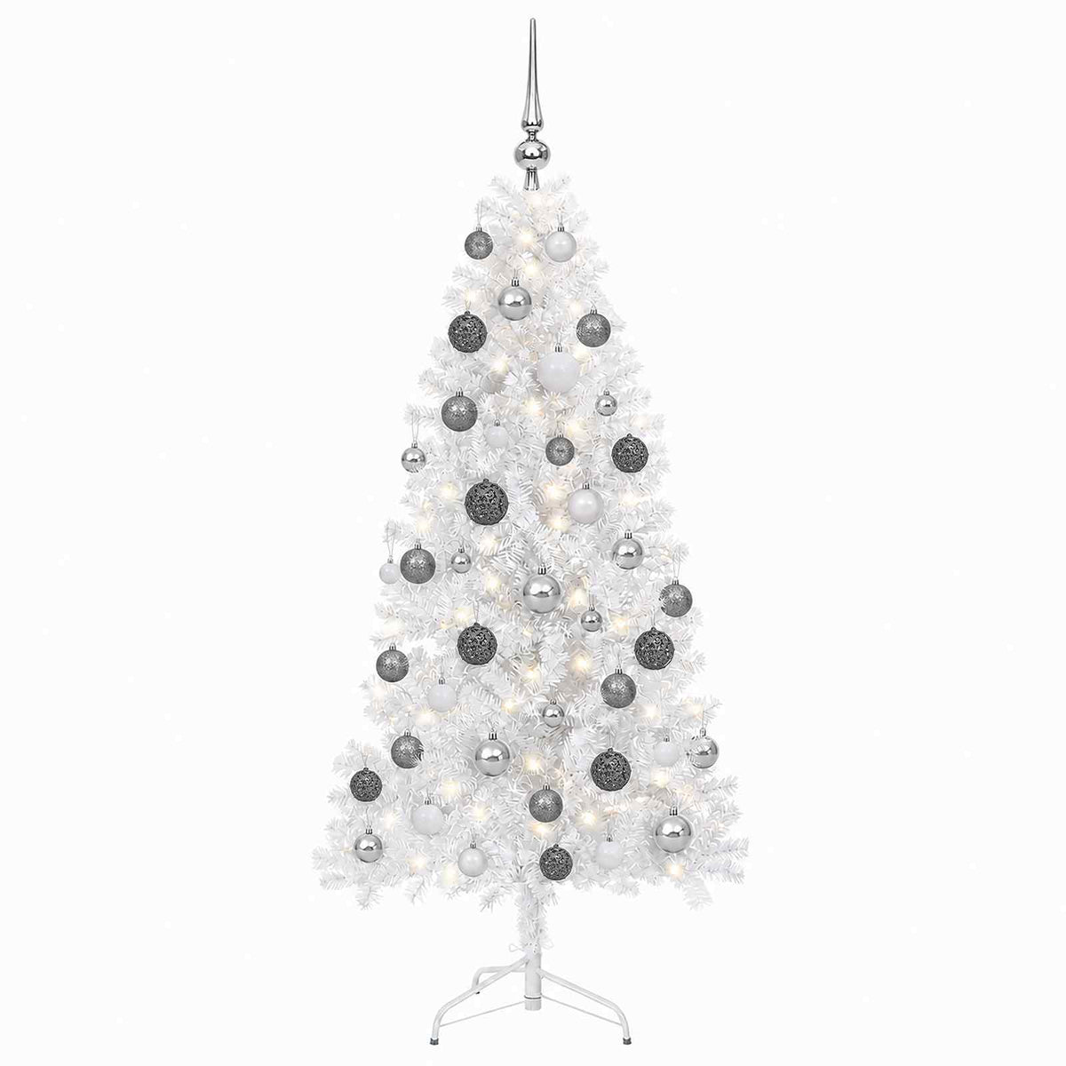 Dirbtinė kalėdinė eglutė su rutuliuku 150 cm 150 LED