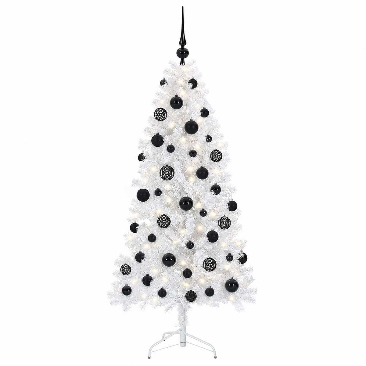 Dirbtinė kalėdinė eglutė su rutuliuku 120 cm 150 LED